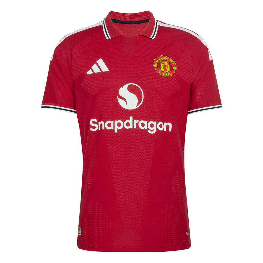 adidas Manchester United Men's Home Authentic 2026/27 Jersey Red Front