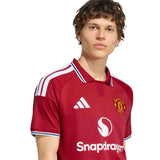 adidas Manchester United Men's Home Stadium 2026/27 Jersey Red Crest