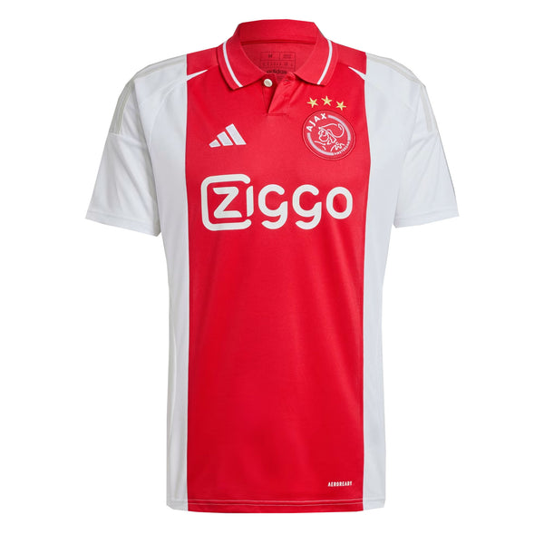 adidas Ajax Men's Home Stadium 2024/25 Soccer Jersey – Azteca Soccer