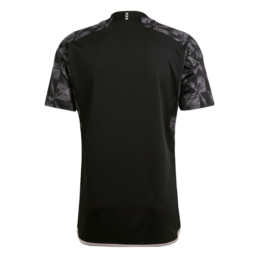 adidas Men's Ajax 2023/24 Third Jersey Black Back