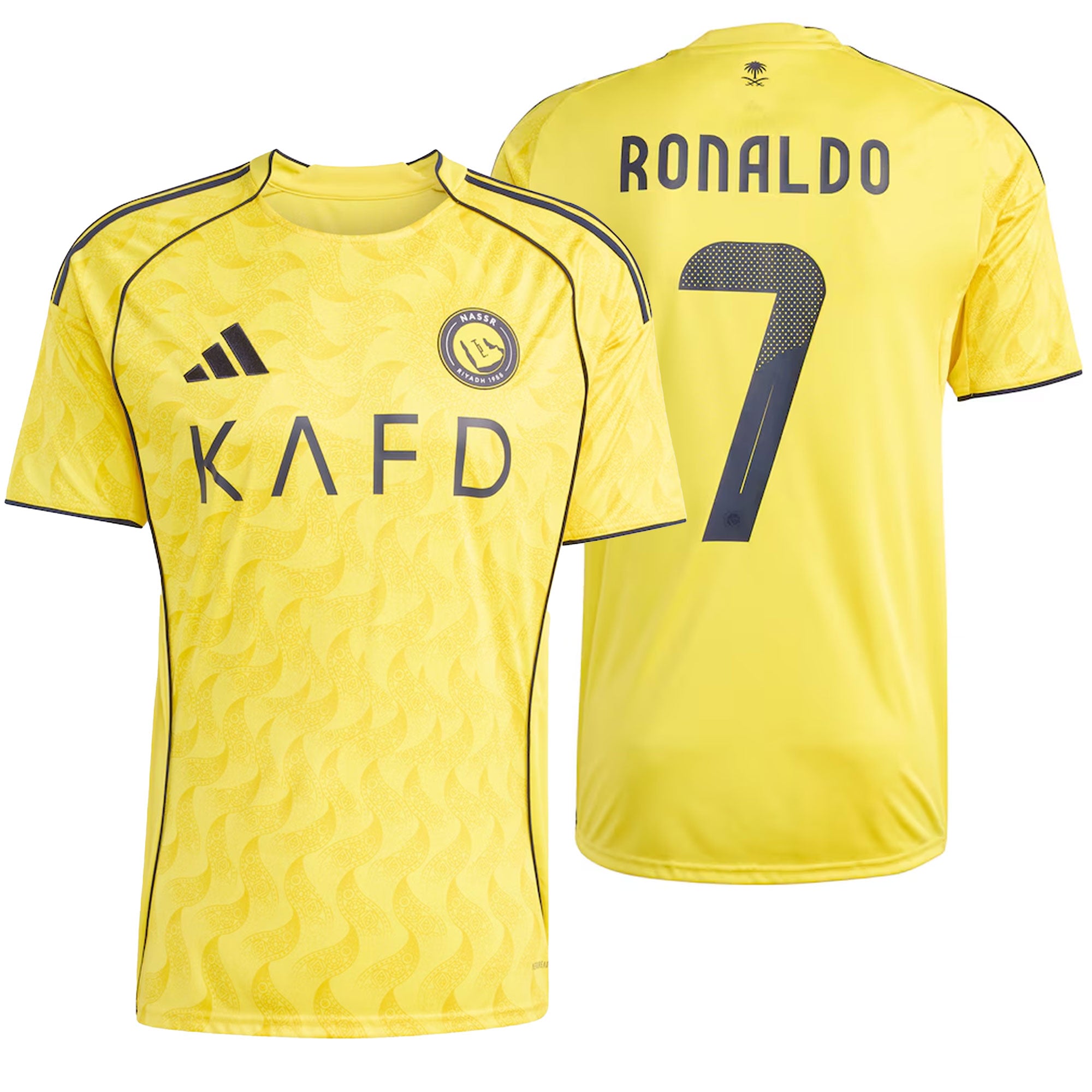 adidas Al Nassr Men's Home Stadium 2025/26 Soccer Jersey w