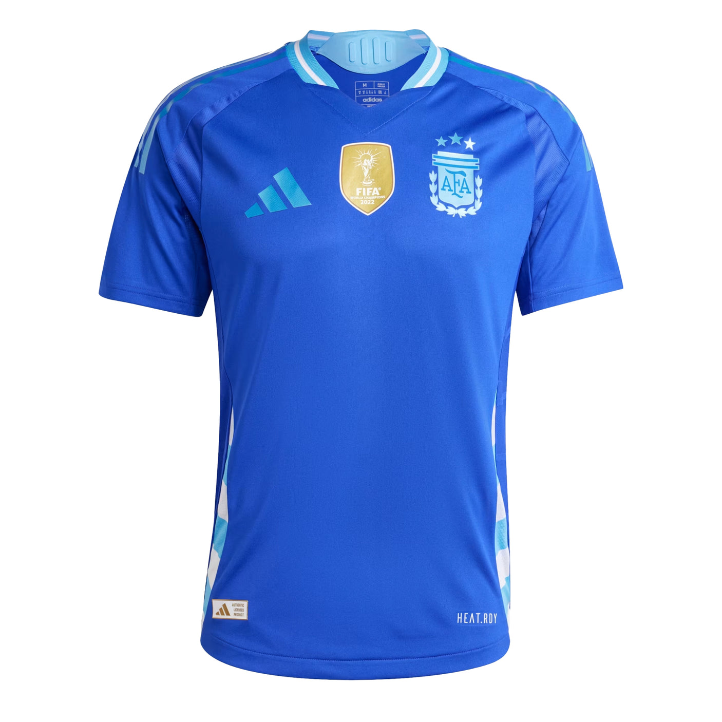 adidas Men's Argentina 2024/25 Authentic Away Jersey Lucid Blue Front