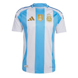 adidas Men's Argentina 2024/25 Authentic Home Jersey White / Blue Burst Front