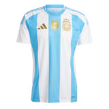 adidas Men's Argentina 2024/25 Home Jersey White/Blue Burst Front
