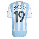 adidas Men's Argentina Home Jersey 2006 Messi White Back