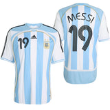adidas Men's Argentina Home Jersey 2006 Messi White Both