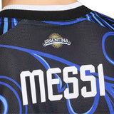 adidas Men's Argentina World Cup 2026 Authentic Away Jersey w/ Messi #10 Printing Neck