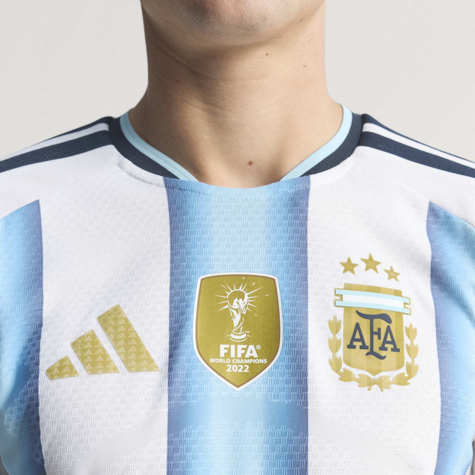 adidas Argentina Men's Home Authentic Soccer Jersey World Cup 2026