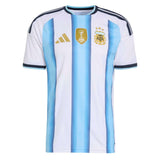 adidas Men's Argentina World Cup 2026 Authentic Home Jersey White/Sky Blue Front