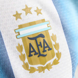 adidas Men's Argentina World Cup 2026 Authentic Home Jersey White/Sky Blue Logo