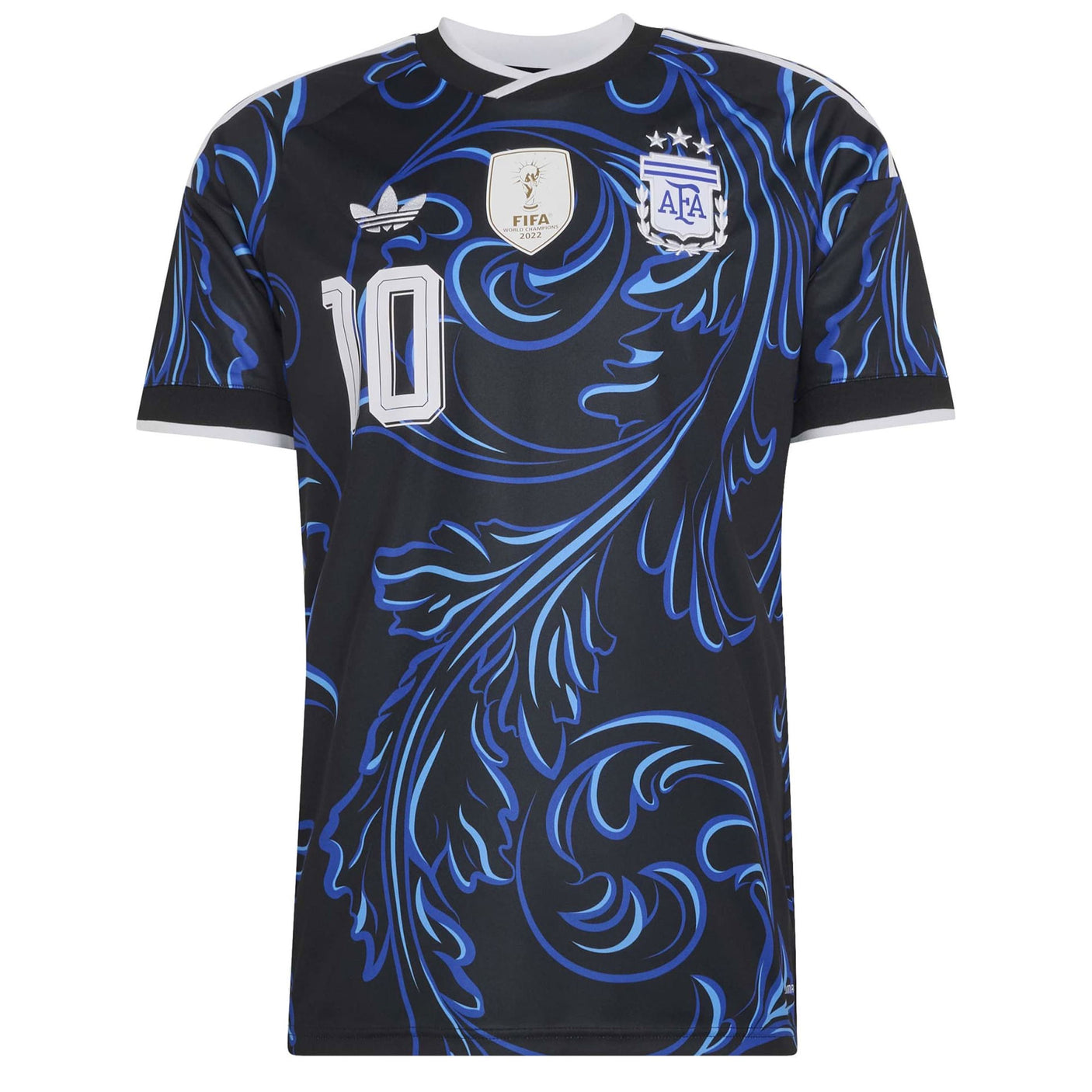 adidas Men's Argentina World Cup 2026 Away Jersey w/ Messi #10 Printing Front