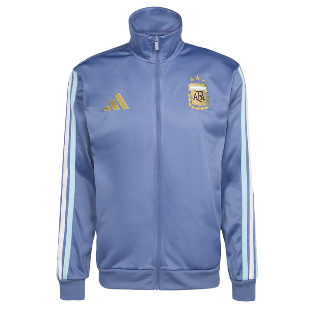 adidas Men's Argentina World Cup 2026 DNA Track Jacket Blue Front