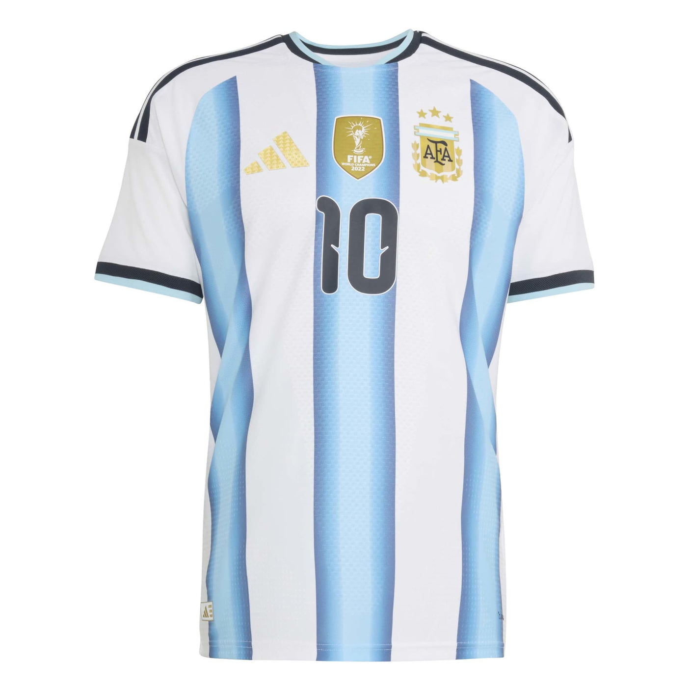 adidas Men's Argentina World Cup 2026 Authentic Home Jersey w/ Messi #10 printing Front
