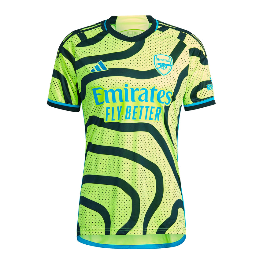 adidas Men's Arsenal 2023/24 Away Jersey Yellow/Black Front