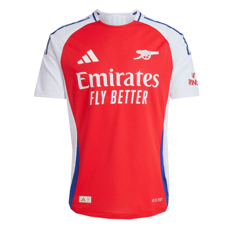 adidas Men's Arsenal 2024/25 Authentic Home Jersey Better Scarlet/White Front