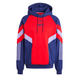 adidas Men's Arsenal 2024/25 Original Hoodie Night Sky/Red Front