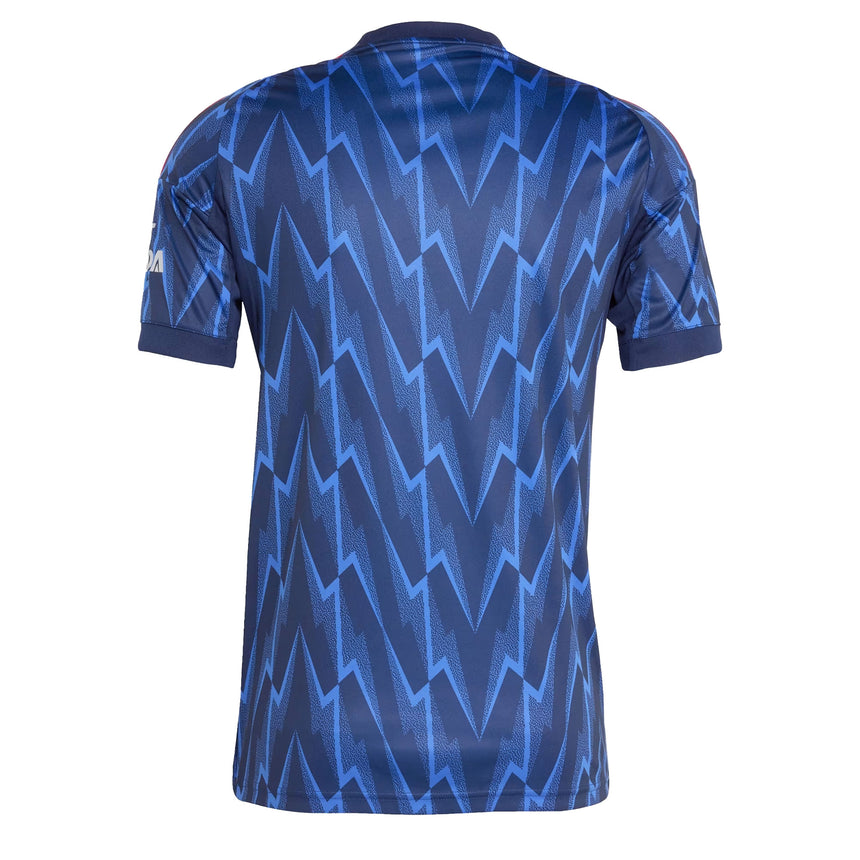 adidas Men's Arsenal 2025/26 Away Jersey Night Indigo/Grey Two Back