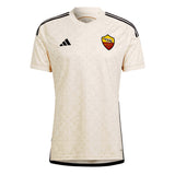 adidas Men's AS Roma 2023/24 Away Jersey  Ectrin/Black Front
