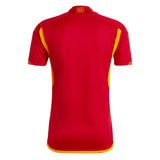 adidas Men's AS Roma 2023/24 Home Jersey Red/Orange Back