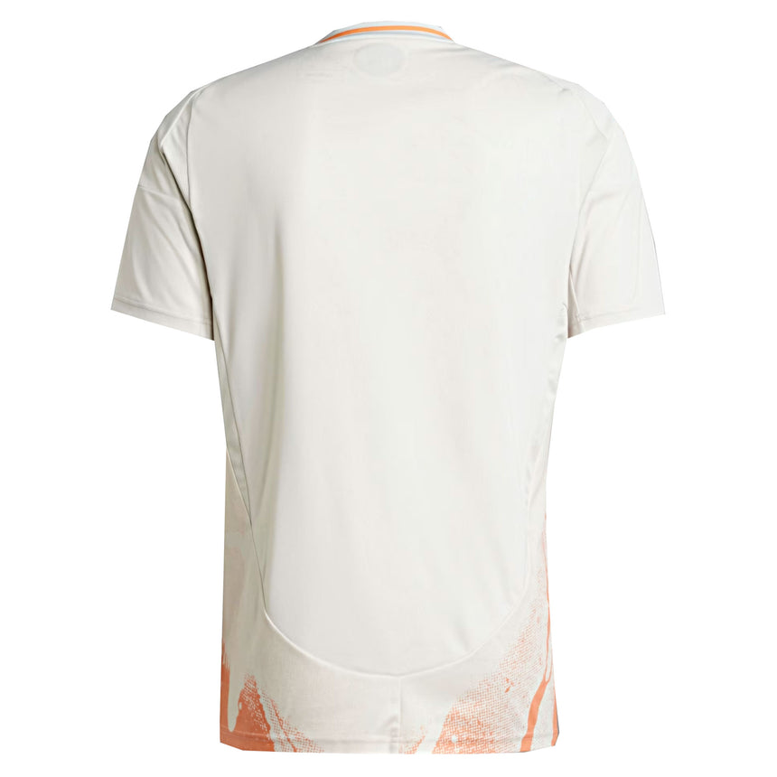 adidas Men's AS Roma 2024/25 Away Jersey Talc/Easora Back