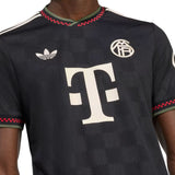adidas Men's Bayern Munich 2025/26 Third Jersey Black/Halivo Crest
