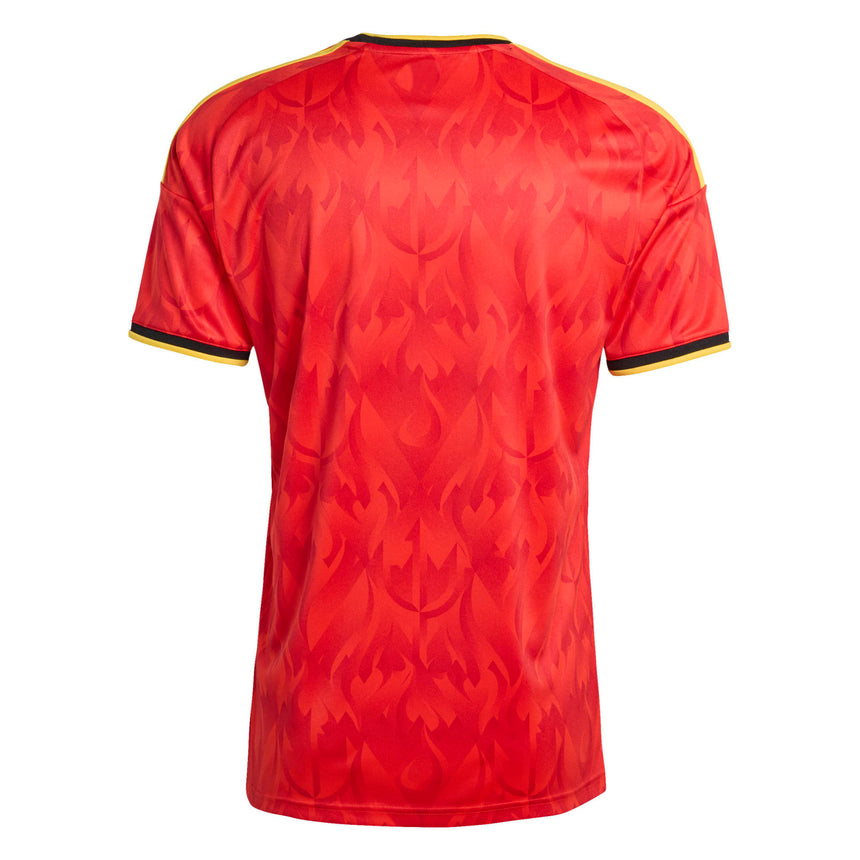 adidas Men's Belgium 2026/27 Home Jersey Red/Gold Back