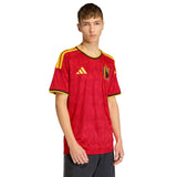 adidas Men's Belgium 2026/27 Home Jersey Red/Gold Model