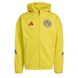 adidas Men's Club America 2025/26 Anthem Jacket Yellow Front
