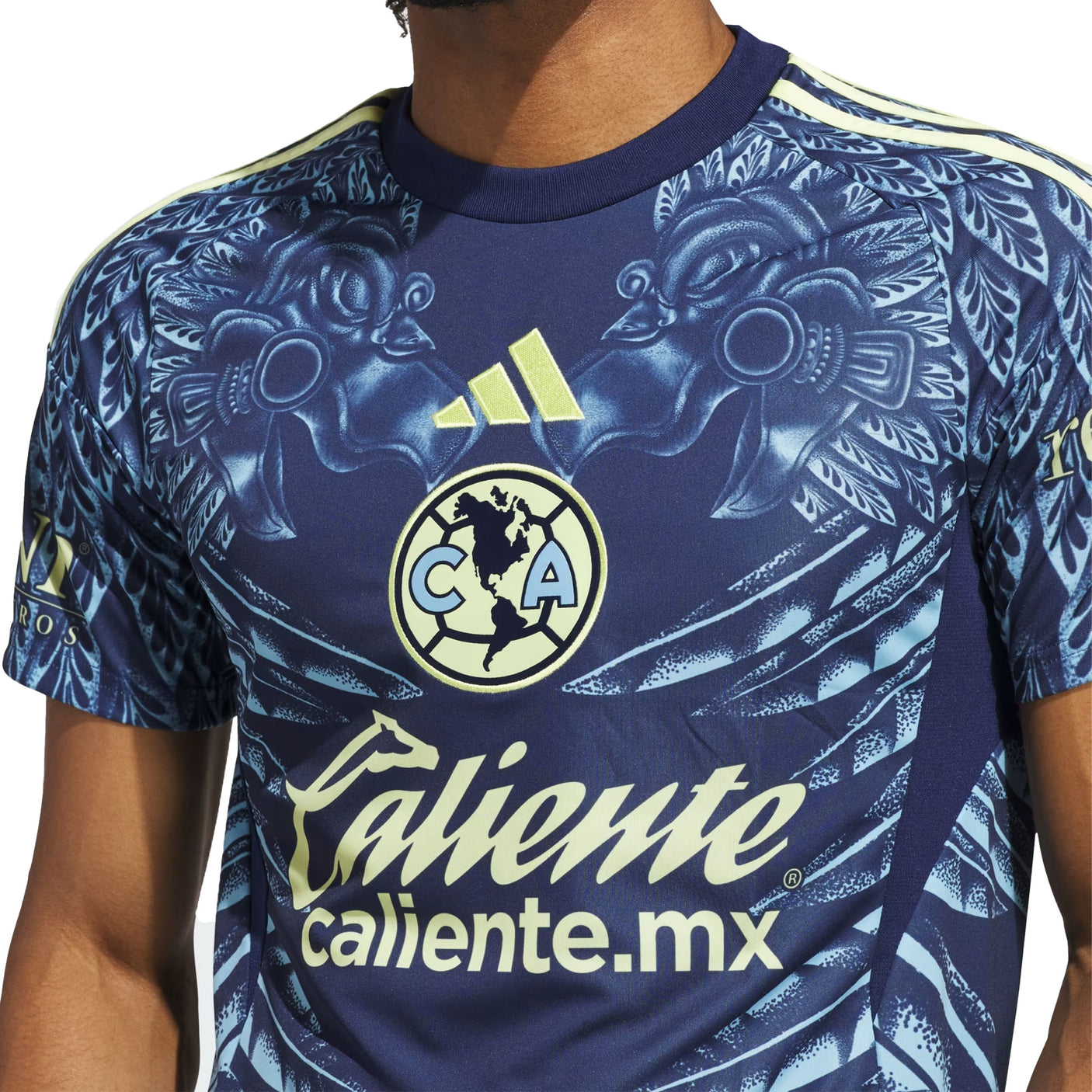 adidas Men's Club America 2025/26 Away Jersey Team Navy Blue Crest