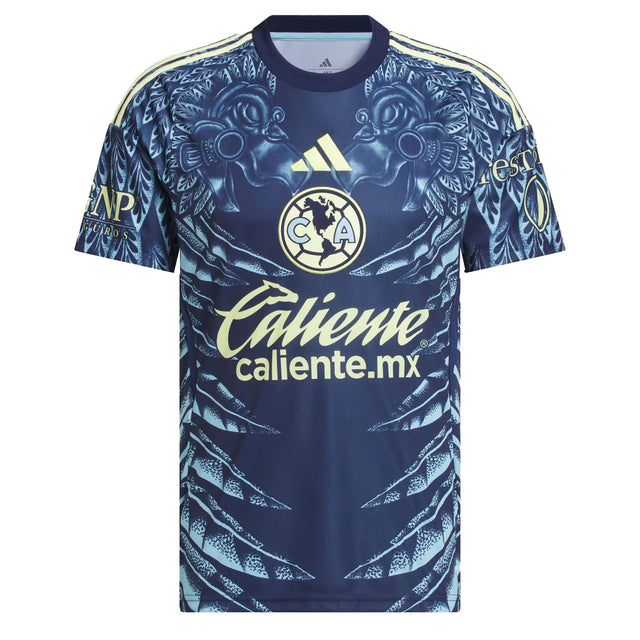 adidas Men's Club America 2025/26 Away Jersey Team Navy Blue Front