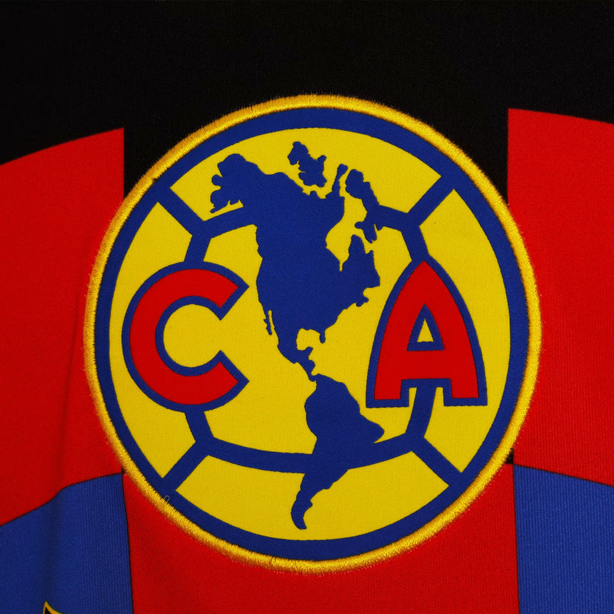 adidas Men's Club America 2025/26 Long Sleeve Home Jersey Yellow Crest