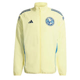adidas Men's Club America Presentacion Jacket Team Yellow Front
