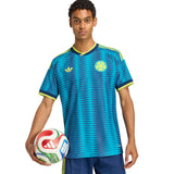 adidas Men's Colombia World Cup 2026 Authentic Away Jersey Blue Model