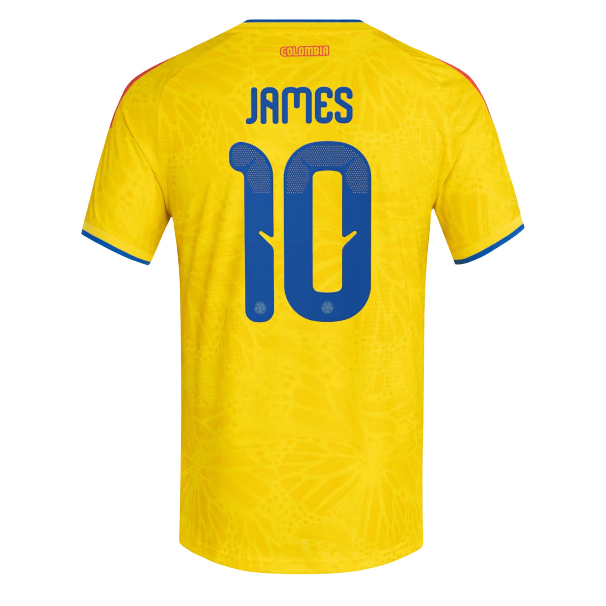  コロンビア代表 JAMES 10 シャツ adidas Colombia Men's Home Authentic Soccer Jersey w/ James #10