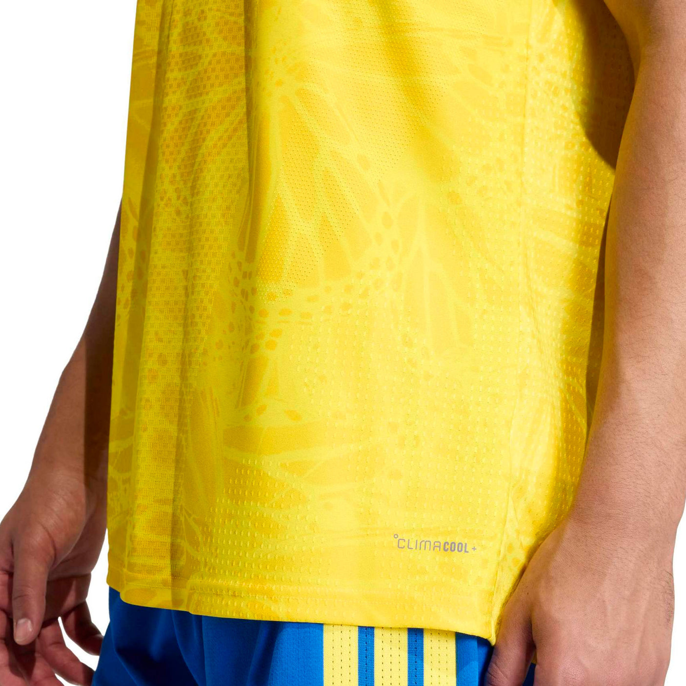 adidas Men's Colombia World Cup 2026 Authentic Home Jersey Yellow Climacool