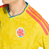 adidas Men's Colombia World Cup 2026 Home Jersey Yellow Crest