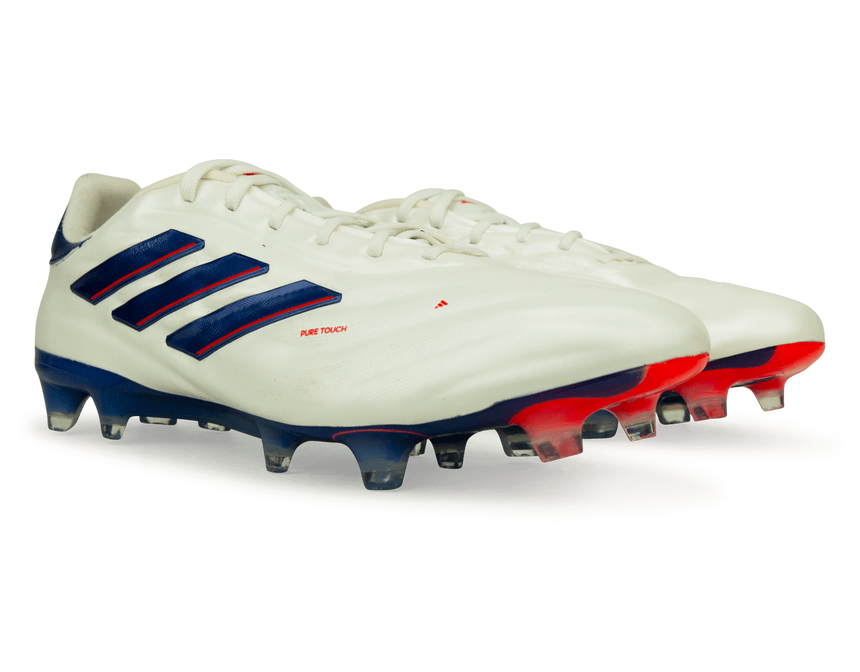 adidas Men's Copa Pure 2 Elite FG White/Blue Together