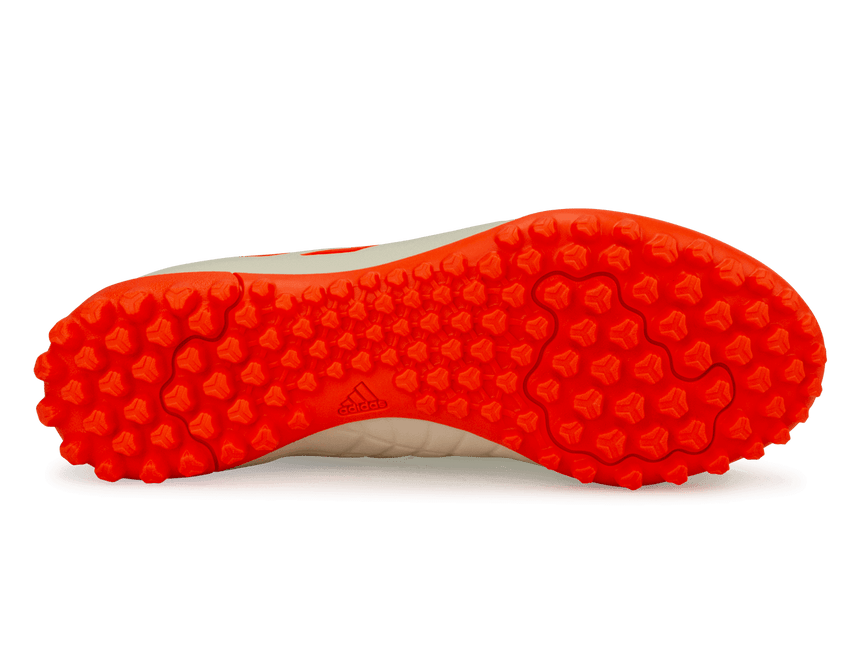 adidas Men's Copa Pure.4 TF Off White/Orange Sole
