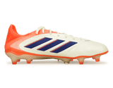 adidas Men's Copa Pure III Elite FG Off White/Blue/Coral Side
