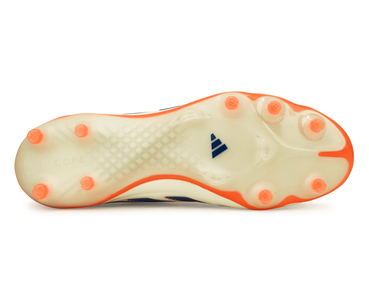 adidas Men's Copa Pure III Elite FG Off White/Blue/Coral Sole