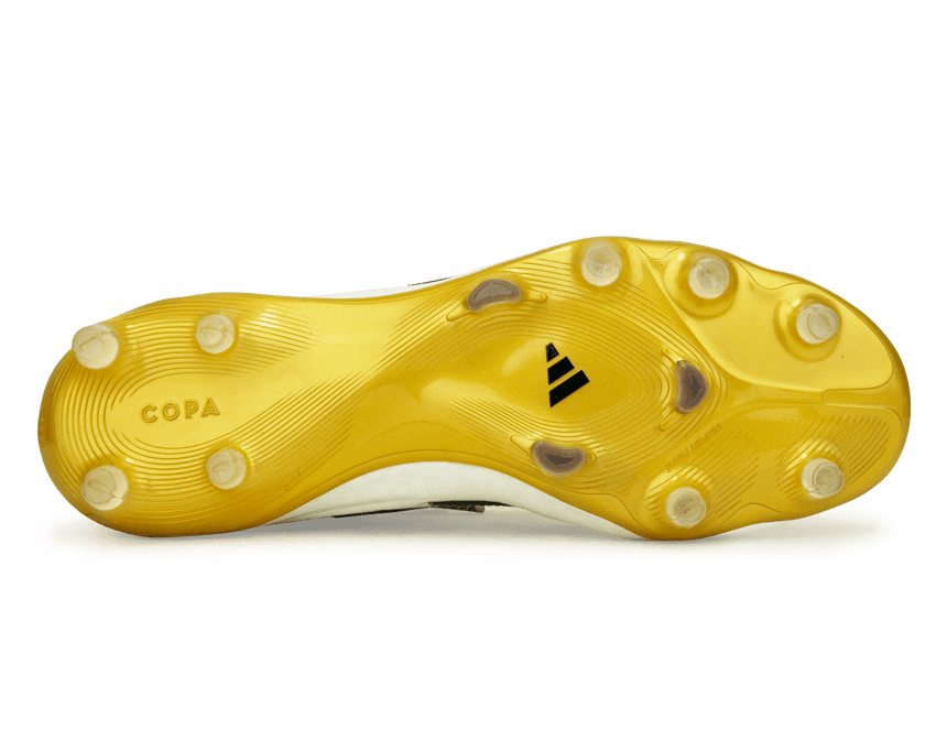 adidas Men's Copa Pure III Elite FG White/Black/Gold – Azteca Soccer