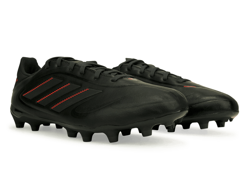 adidas Men's Copa Pure III League FG/MG Black/Metallic/Red Together