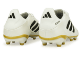 adidas Men's Copa Pure III League FG/MG White/Black/Gold Heel