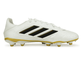 adidas Men's Copa Pure III League FG/MG White/Black/Gold Side