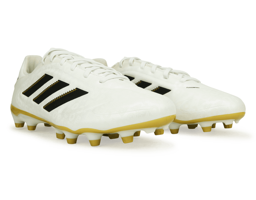 adidas Men's Copa Pure III League FG/MG White/Black/Gold Together