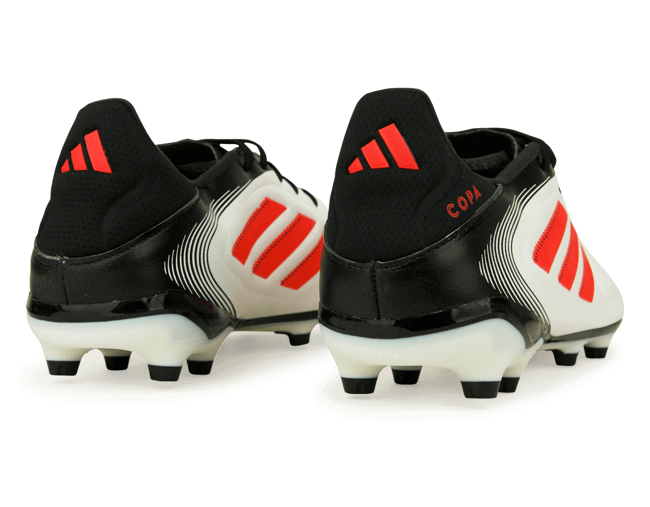 adidas Men's Copa Pure III League FG/MG White/Red/Black – Azteca