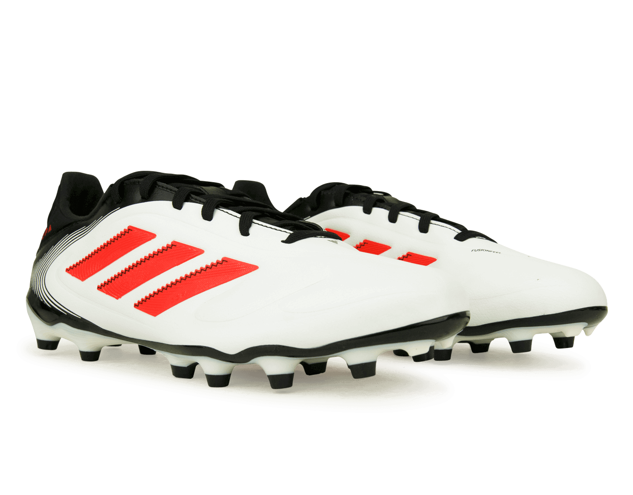 adidas Men's Copa Pure III League FG/MG White/Red/Black – Azteca