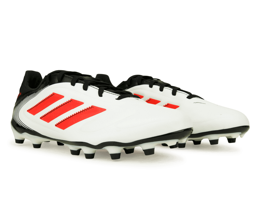 adidas Men's Copa Pure III League FG/MG White/Red/Black Together
