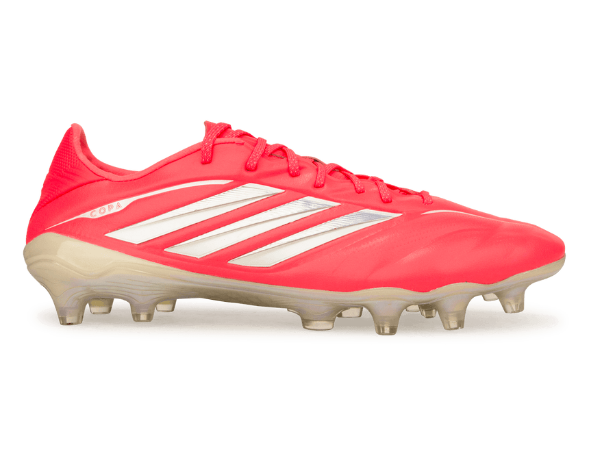adidas Men's Copa Pure IV Elite FG Soccer Cleats Solar Red/Ivory/Black