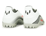 adidas Men's F50 Club Messi TF White/Red/Silver Rear